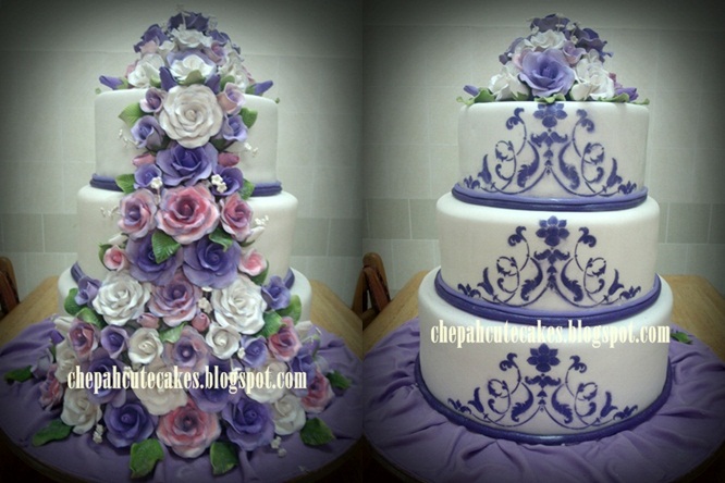 Double Facade Wedding Cakes