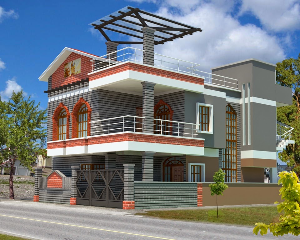 GAMBAR RUMAH DESAIN MINIMALIS MODEREN 100++ GAMBAR