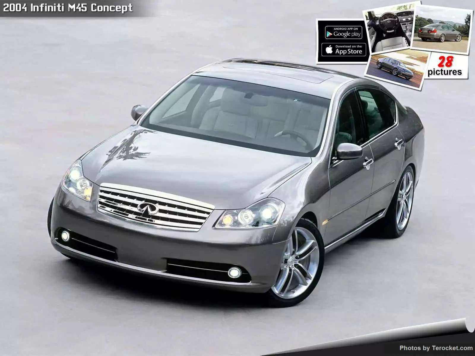 Hình ảnh xe ô tô Infiniti M45 Concept 2004 & nội ngoại thất