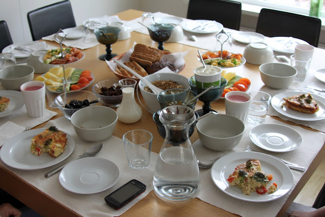 Colazione al B&b Baenir & Braud a Stykkishólmur