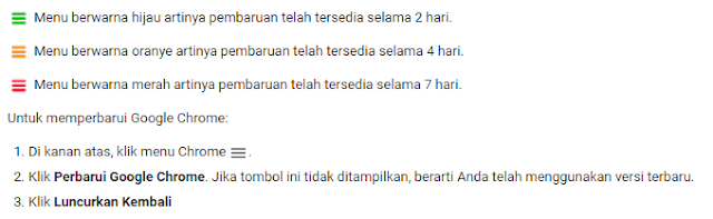 "cara upgrade google chrome mudah"