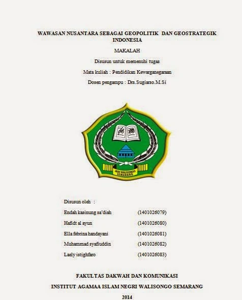 Makalah Wawasan Nusantara Sebagai Geopolitik - BuatMakalah.com