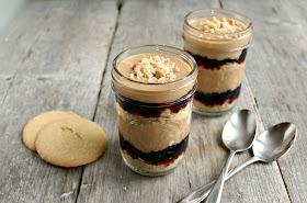 Peanut Butter and Jelly Parfaits