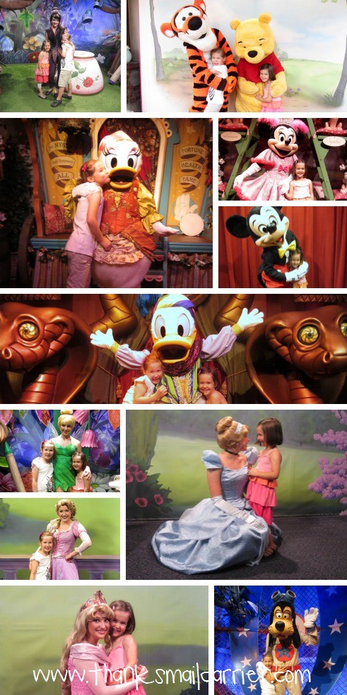 Disney World character photos