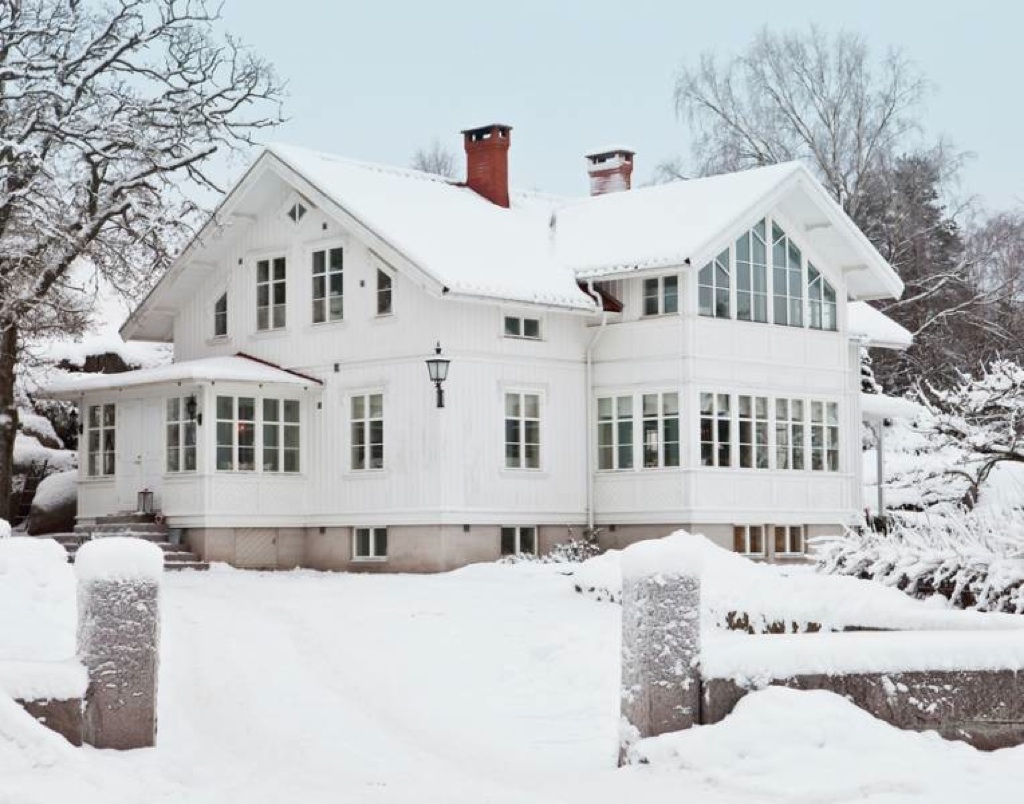 Classic Style: Scandinavian christmas house