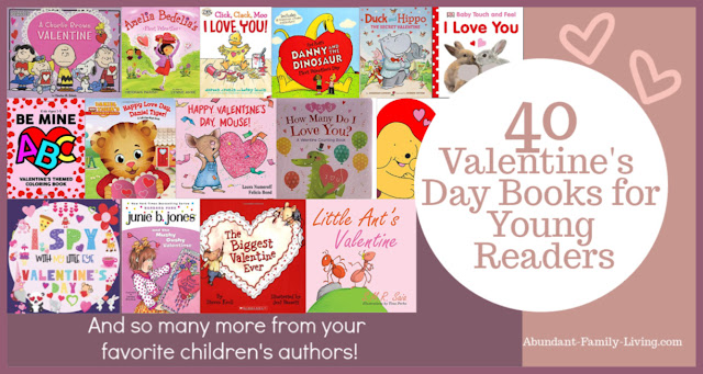 40 Valentine's Day Books for Young Readers