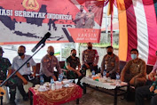 Kapolres Aceh Jaya ikut Pantau Vaksinasi Massal Serentak se-Indonesia