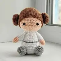 Leia amigurumi