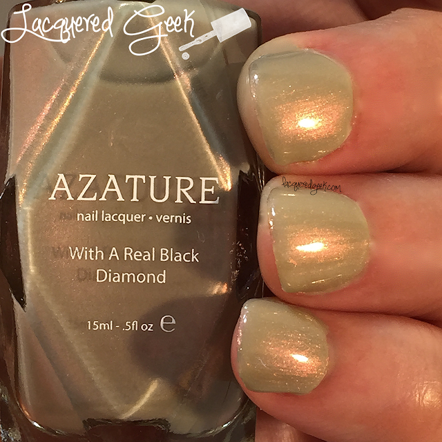 Azature Opal Diamond nail polish swatch and review