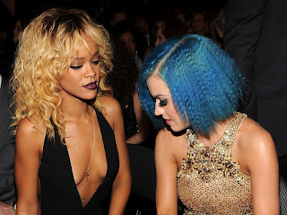 Katy Perry and Rihanna hot in the 54th annual GRAMMY awards UHQ