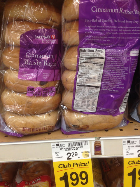 Cinnamon Raisin Bagels, Safeway Kitchens - Safeway