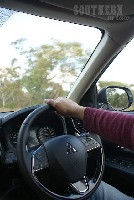 Driving Through the Royal National Park in the Mitsubishi Outlander