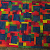 Hand Dyed Baby Quilt