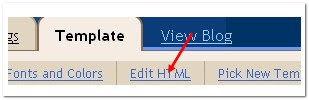 click on 'Edit html'tab
