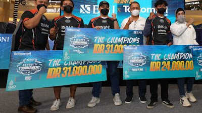 Pecah! Dewa United Juarai eSports Tournament For Stronger Indonesia