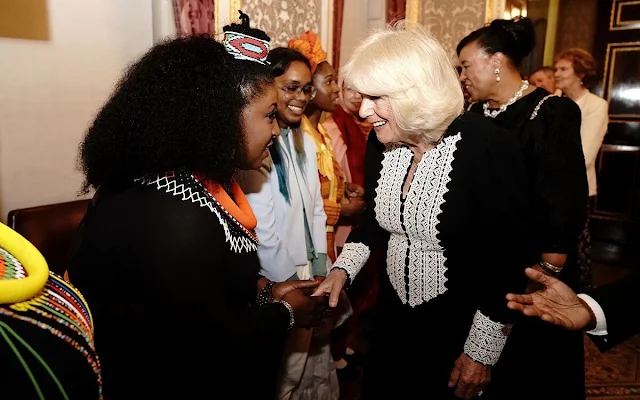 Queen Camilla attended the 2024 Commonwealth Day Reception that took place at Marlborough House. Baroness Patricia Janet Scotland