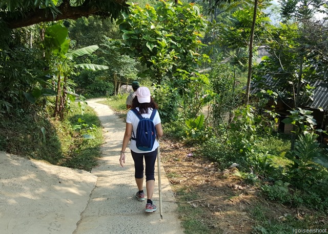 Hiking at Pu Luong