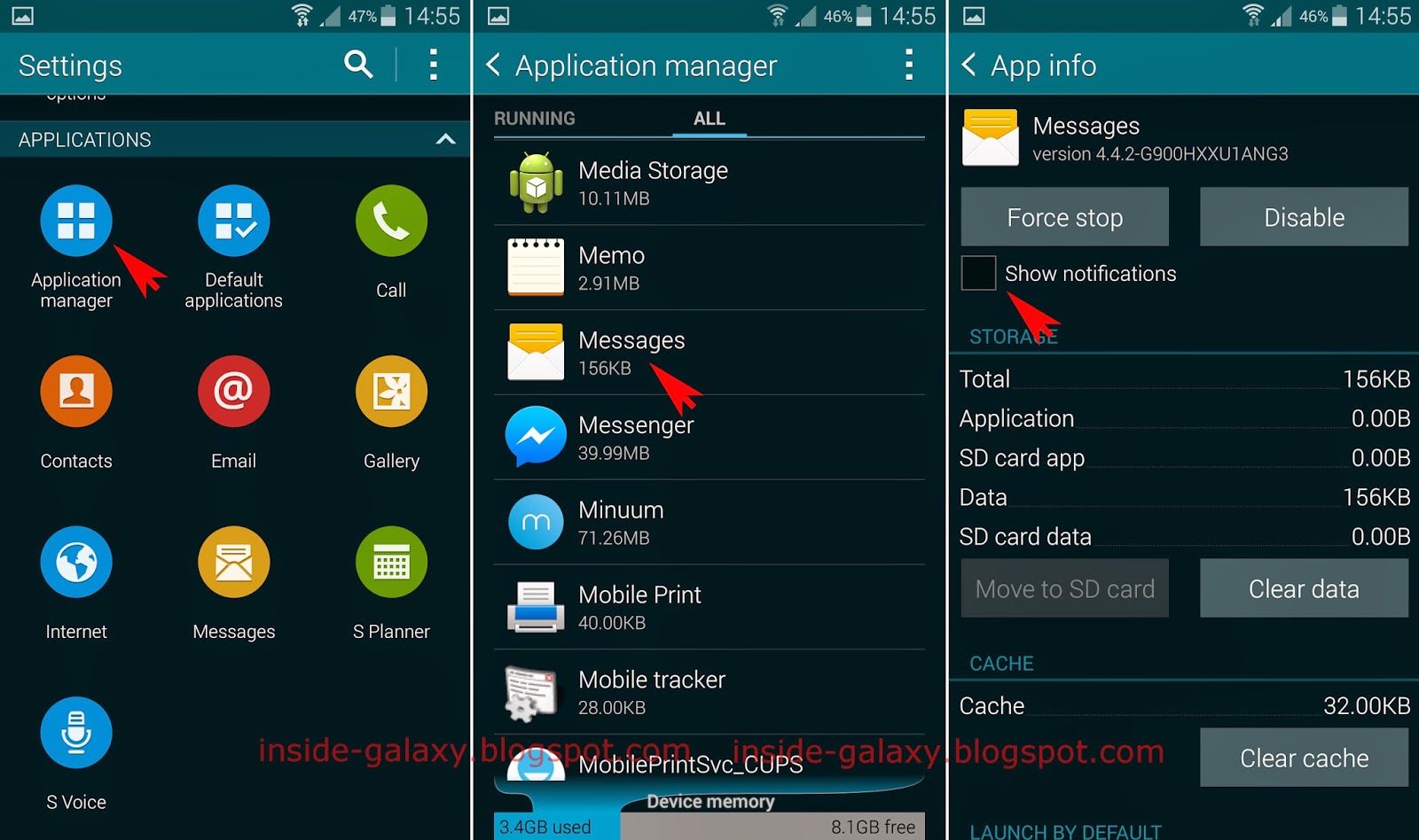 Inside Galaxy Samsung Galaxy S5 How to Disable an App 