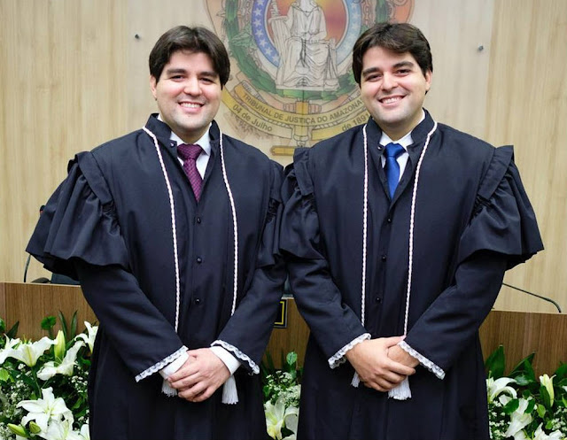 Gêmeos se formam em Direito e se tornam Juízes juntos