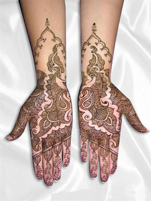 Bridal hand mehndi designs 2012