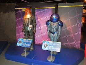 Doctor Who Sontaran costume exhibit