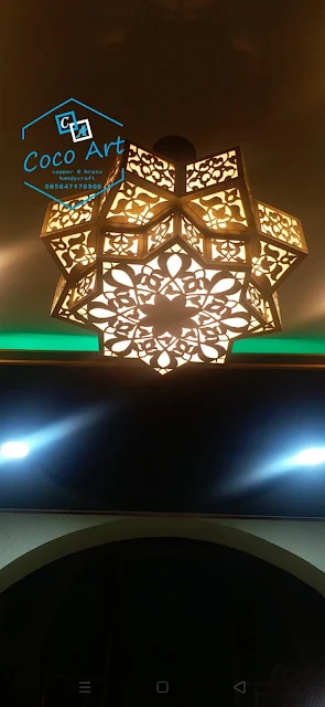 Lampu Gantung Masjid Kuningan - Coco Art