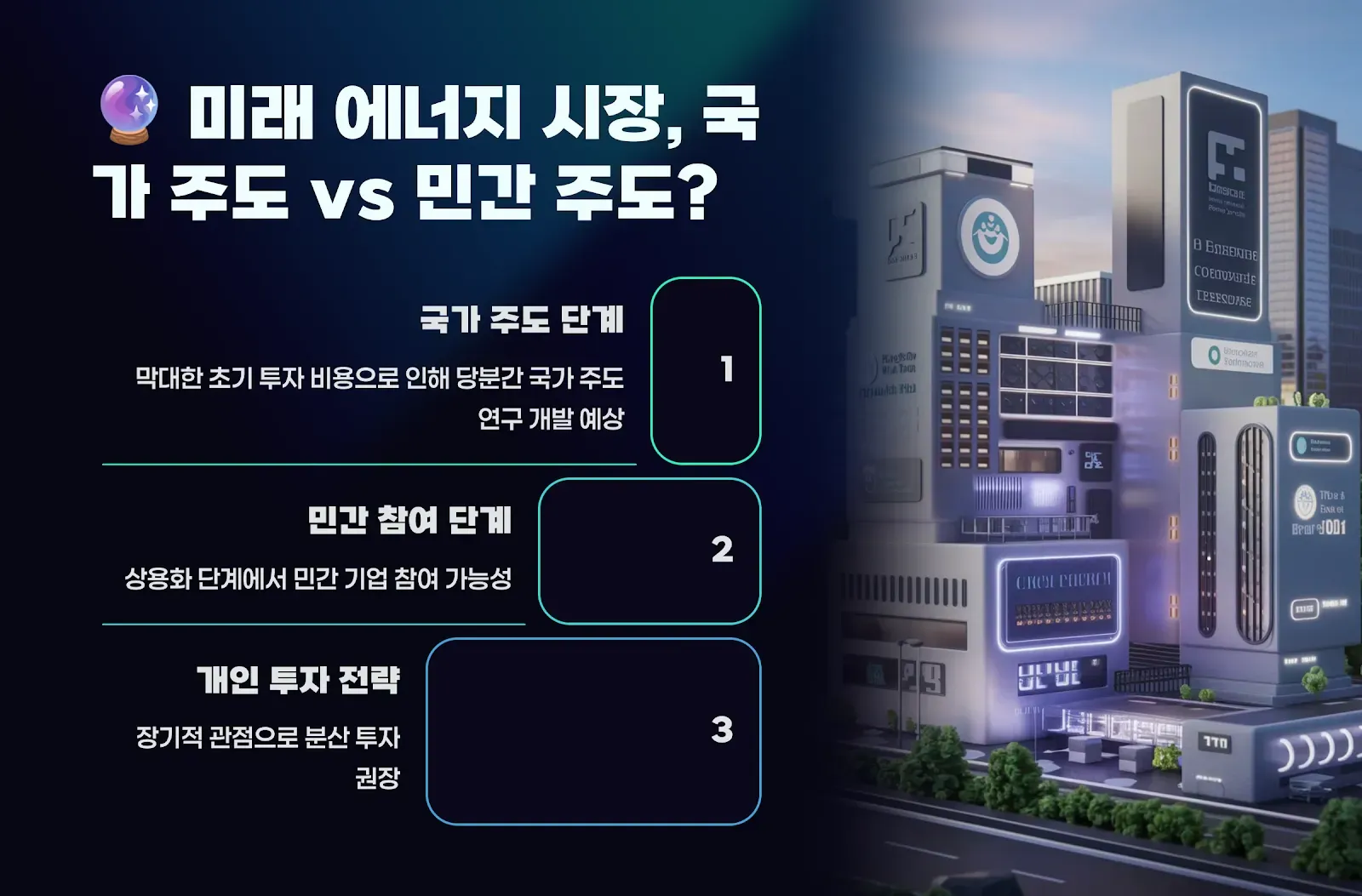 미래 에너지 시장 주도권
