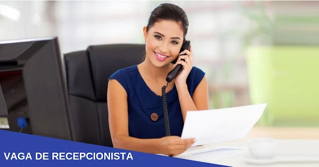 vaga de recepcionista em curitiba