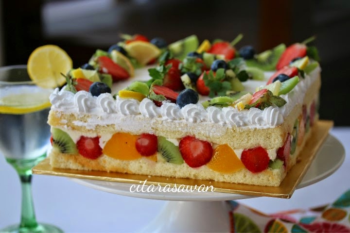 Fruity Tutty Cheesecake ~ Resepi Terbaik