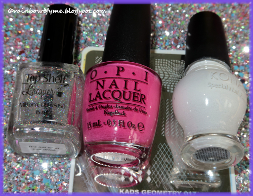 Top Shelf Lacquer: It's Not What You Drink and OPI: Hey Baby