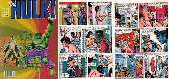 riviste Marvel anni 70 polemica The Hulk