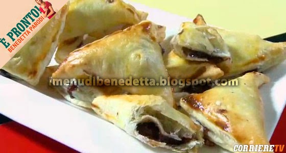 Fagottini Golosi con Nutella e Pere di Benedetta Parodi