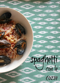 spaghetti with mussels