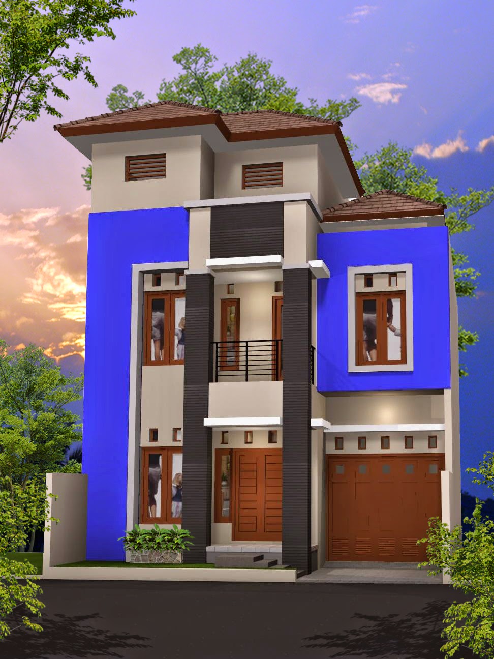 Kumpulan Model Rumah  Minimalis  3 Lantai 2021  INFORMASI 
