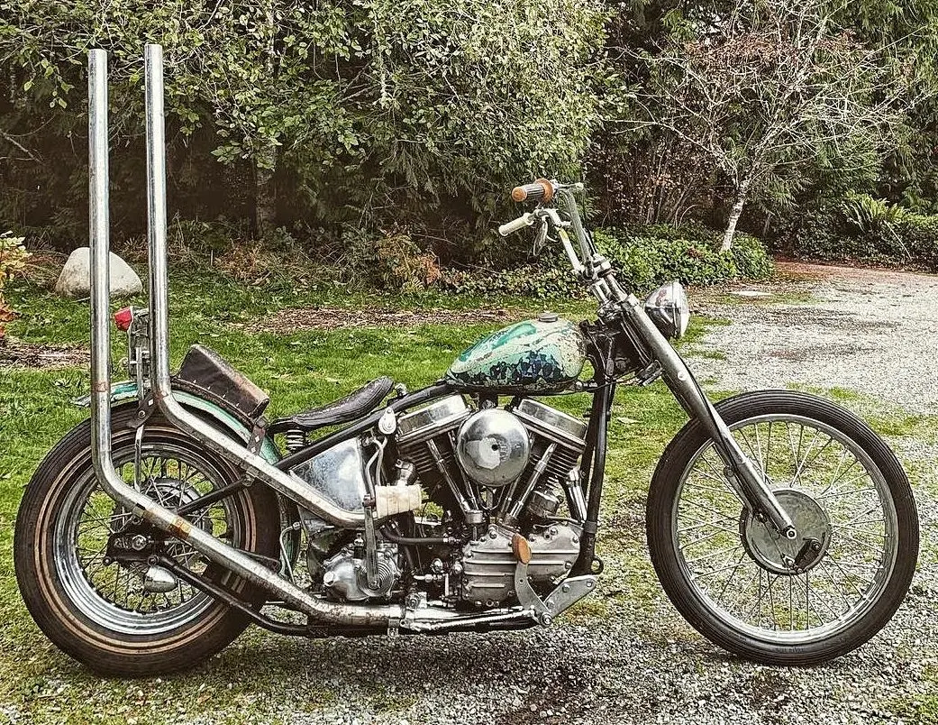 Chopper Custom Motorcycle Style Inspiration 1