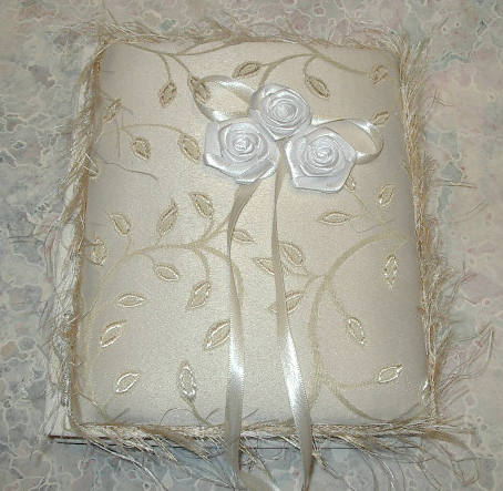 Handmade Blank Page Wedding Guestbook Journal diary notebook scrapbook 