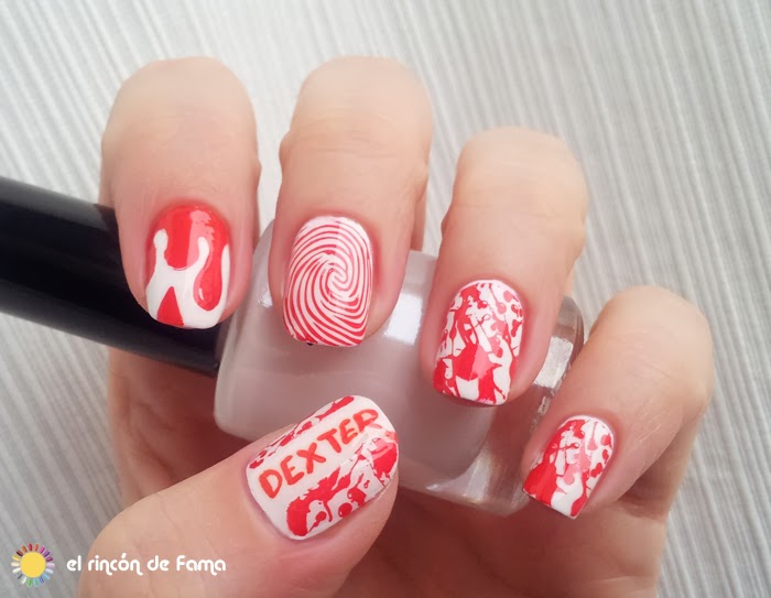 DEXTER NAIL ART