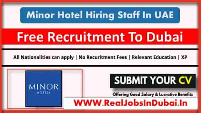 Minor Hotel Careers Dubai Jobs