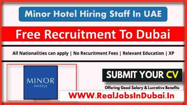 Minor Hotel Careers Jobs Opportunities In UAE - 2024