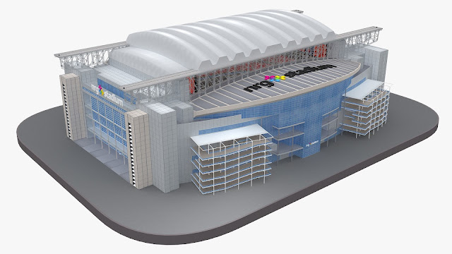 NRG Stadium Houston 3D model