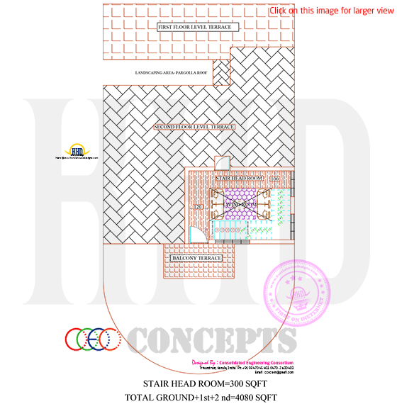 Second floor plan