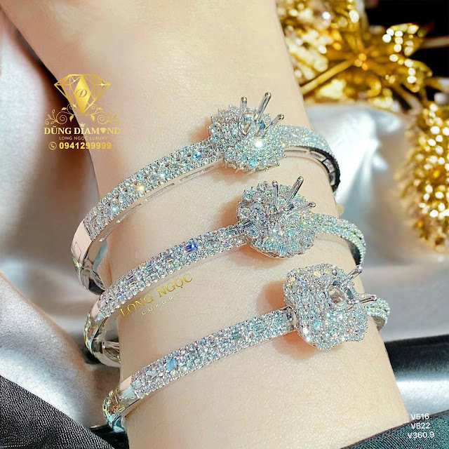 Vòng Tay Kim Cương Thiên Nhiên V516 V522 V360.9