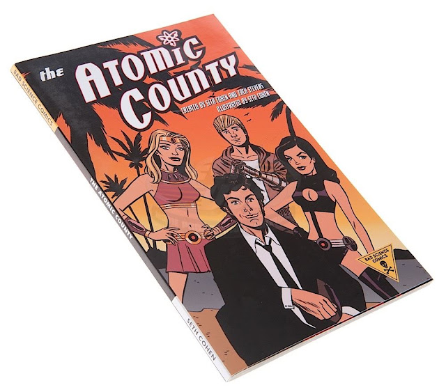 the atomic county oc comic book prop