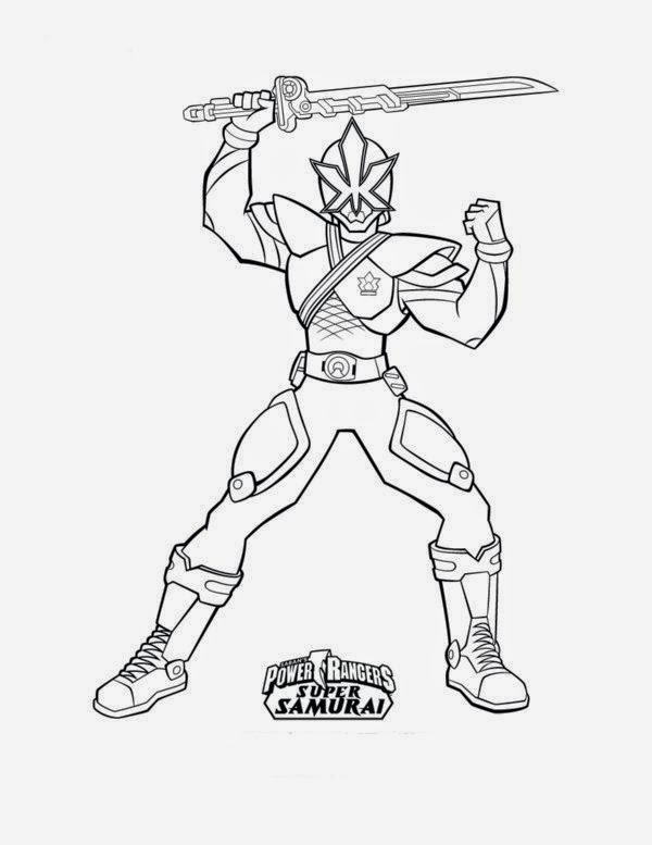 Print Images Cool Power Rangers Samurai Coloring Pages | New Coloring Pages