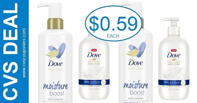 Dove Body Love Body Cleanser CVS Deals