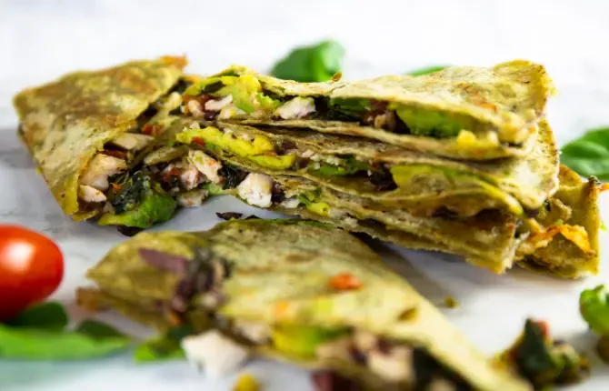 Avocado Cheese Quesadilla