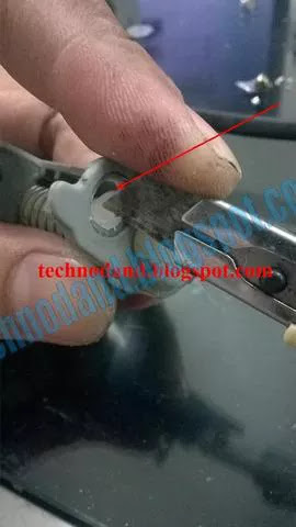 Memperbaiki ASF Roller Pick Assy Penarik kertas Epson L100, L200, T13 