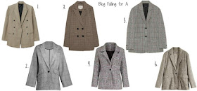 #ONTREND : CHECKED BLAZER Falling for A