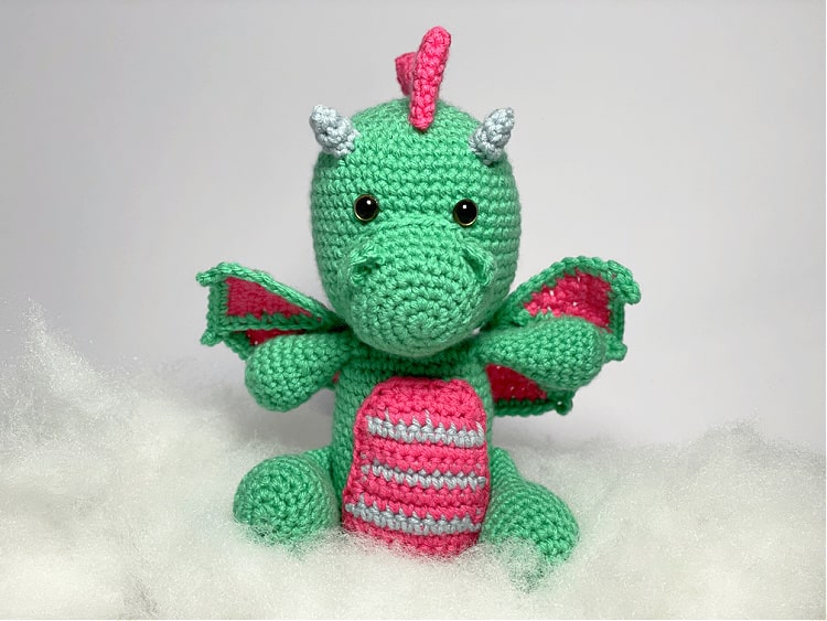 8 FREE Dragon Stuffed Animal Patterns to Sew