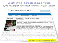 Begzsuren: Couchsurfing – a chance to make friends
